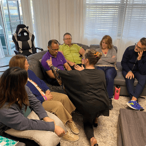 participants-engaged-in-mindset-exercise